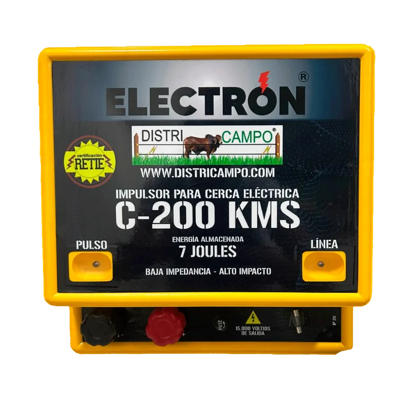 IMPULSOR PARA CERCA ELÉCTRICA 110 VOLTIOS - 200 KM