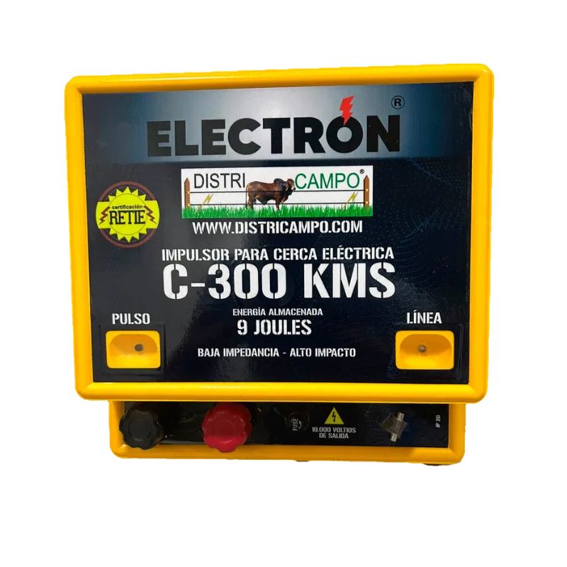 IMPULSOR PARA CERCA ELÉCTRICA 110 VOLTIOS - 300 KM