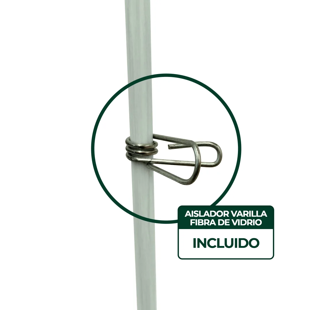 VARILLA FIBRA DE VIDRIO 1.5MTS 10MM PAQ X 10 UNIDADES