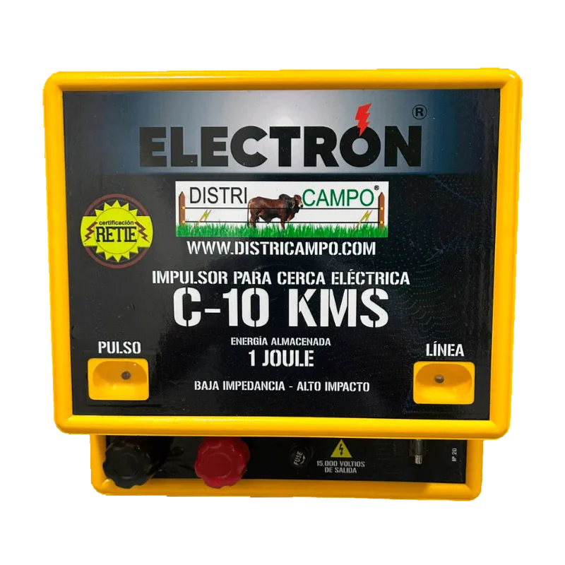 IMPULSOR PARA CERCA ELÉCTRICA 110 VOLTIOS - 10 KM