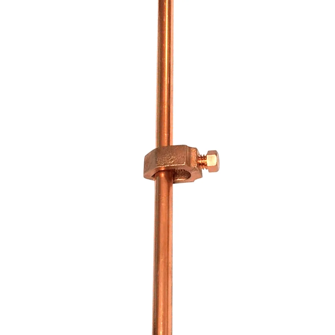 VARILLA COPPERWELD PARA PUESTA A TIERRA (1.50M Y 1.80M) - 1.80 MTS