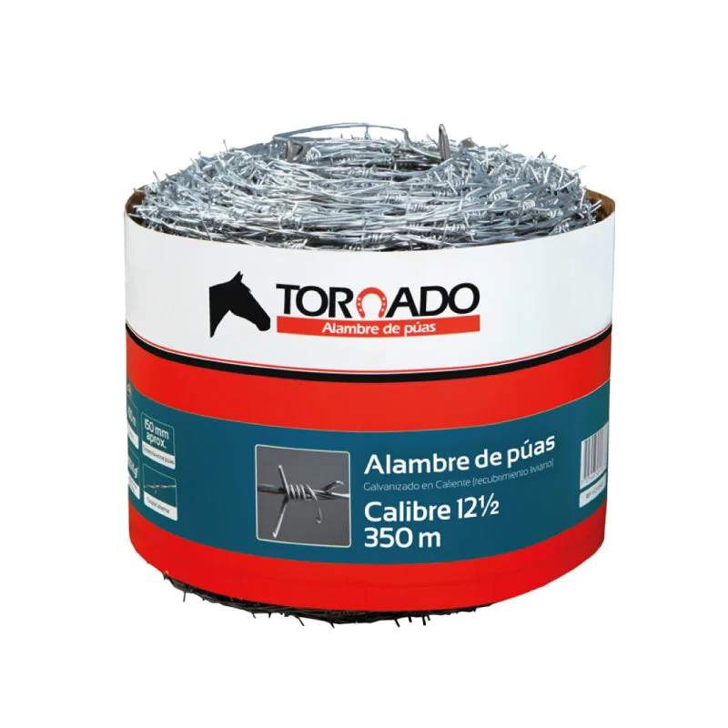 Alambre De Púas – Calibre 12.5 X 350 Mts