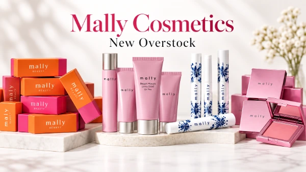 Maquillaje Mally Cosmetics en exceso de inventario sin manifestar