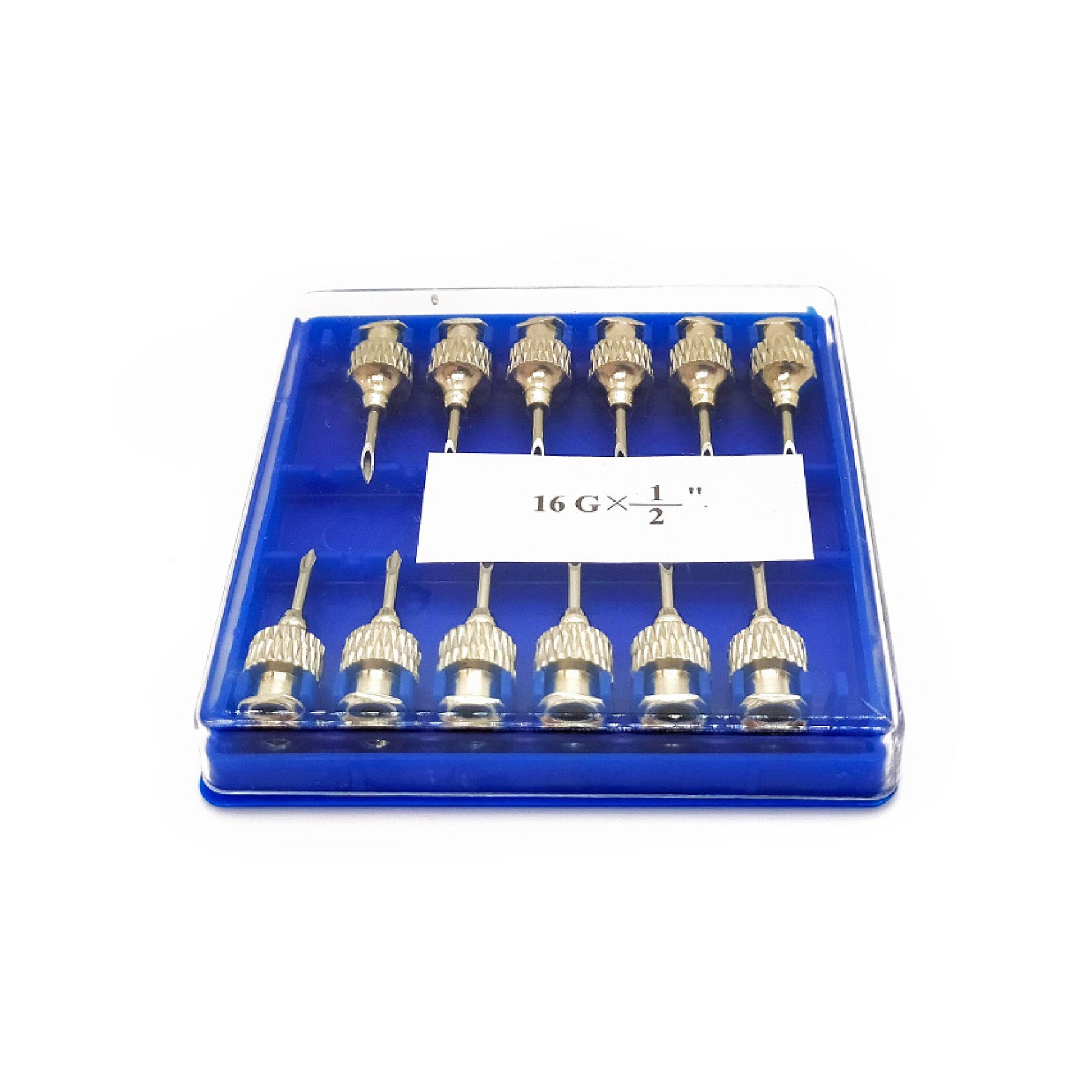 Agujas Reutilizable 16G x 1"  Agrofacil Caja x 12 Agrofácil