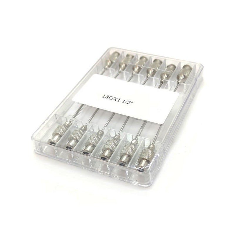 Agujas Reutilizable 18G x 1 1/2" Agrofácil Caja x 12