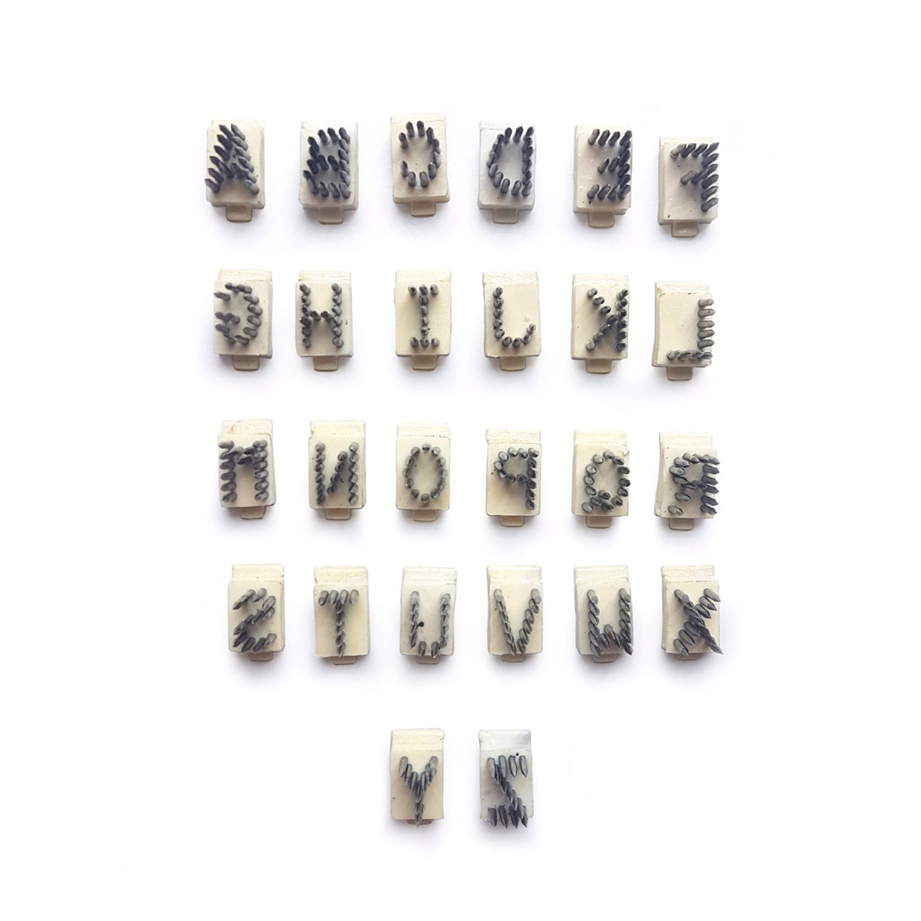 Set Letras A-Z 5/16" Ovino-Cerdo-Ave-Mascota Agrofácil