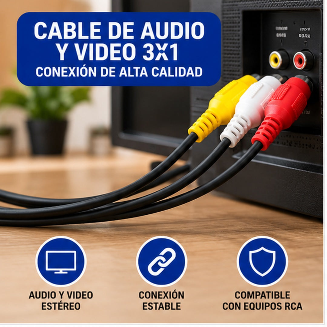 CABLES 3X1 (1.5MT) (OR-CA24102)