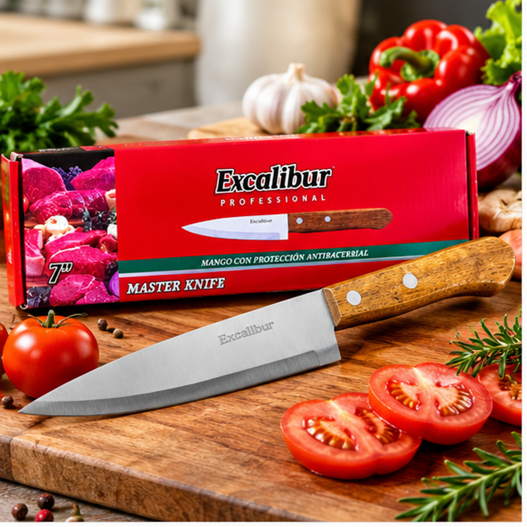 CUCHILLO EXCALIBUR MADERA # 7