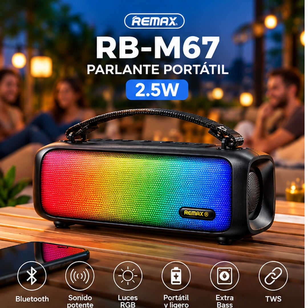 REMAX PARLANTE NEGRA