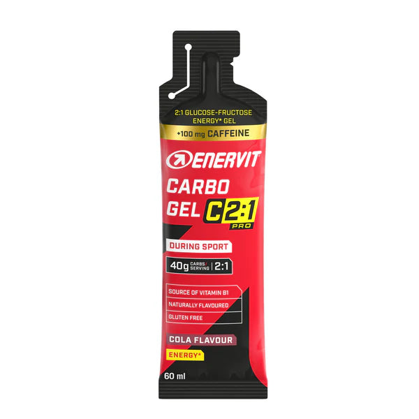 Carbo gel + 100mg Cafeína C2:1 PRO (Cola)