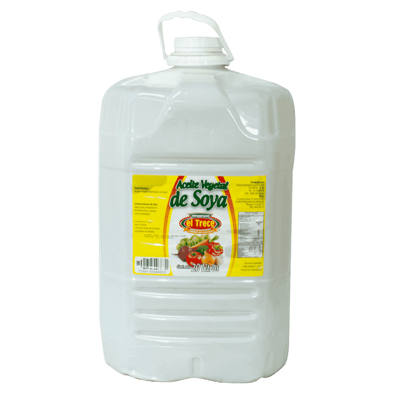 Aceite Vegetal de Soya 20L