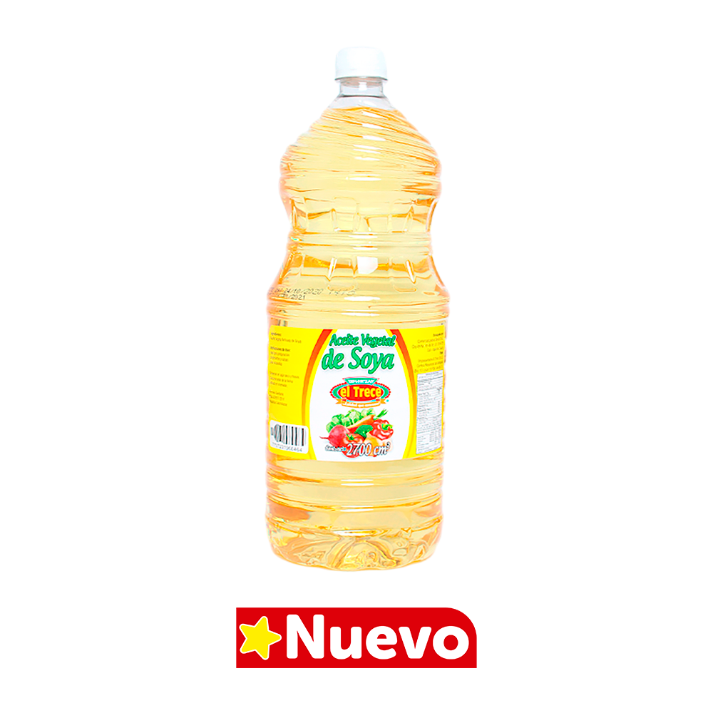 Aceite Vegetal de Soya 2700ml