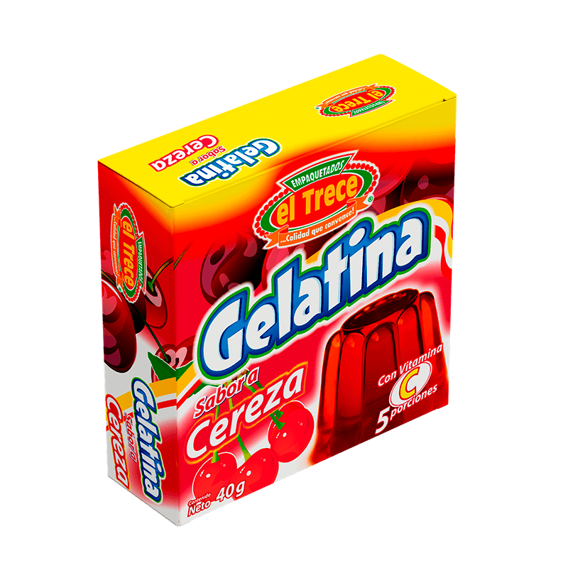 Gelatina Cereza