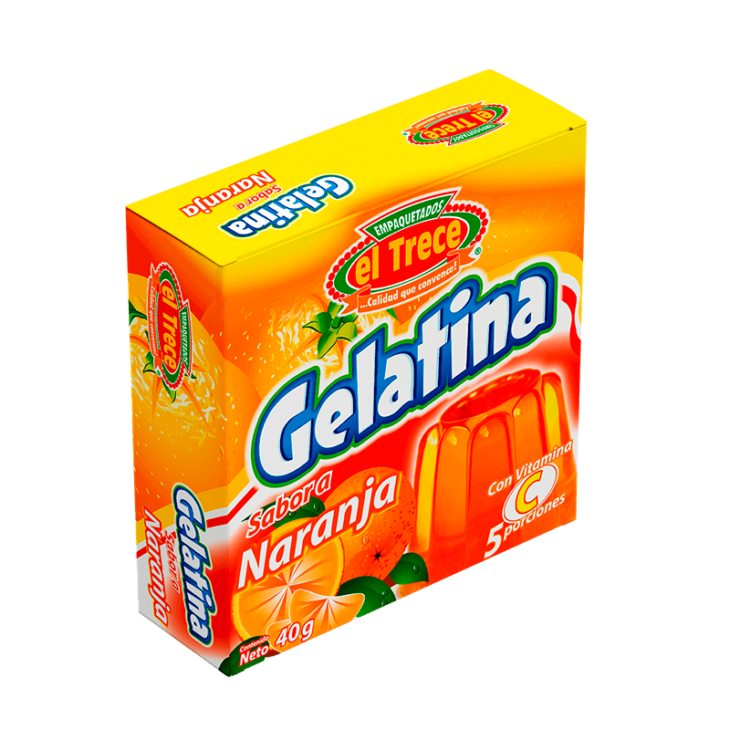 Gelatina Naranja