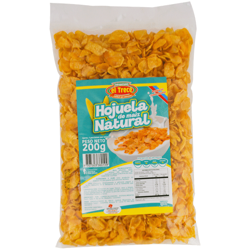 Hojuela de Maíz Natural