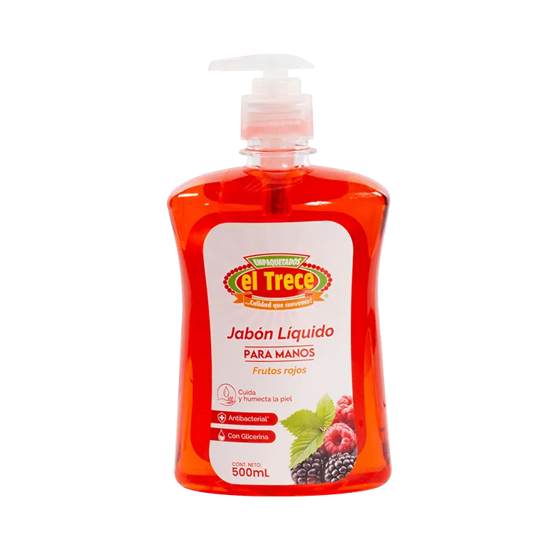 Jabon Líquido Frutos Rojos 500Ml