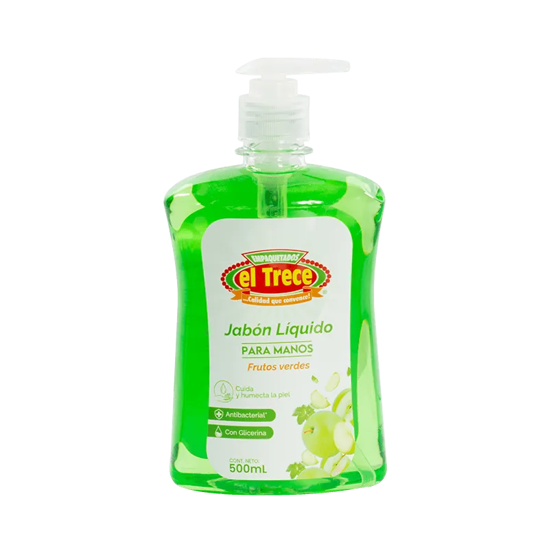 Jabon Líquido Frutos Verdes 500Ml