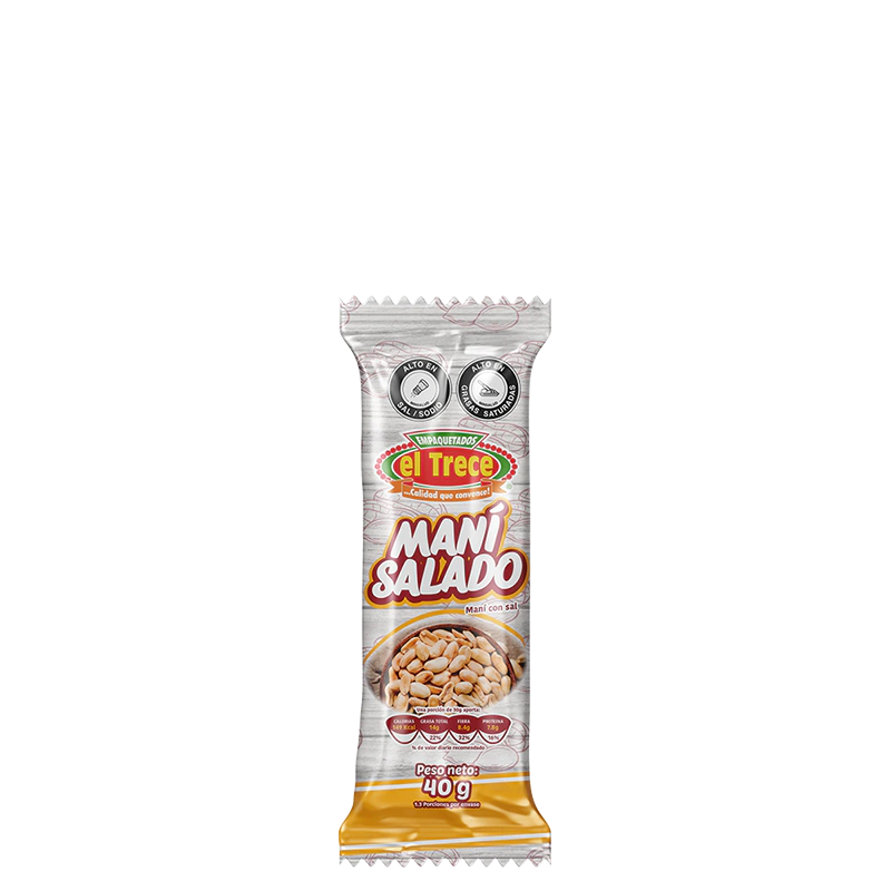 Maní salado 40g