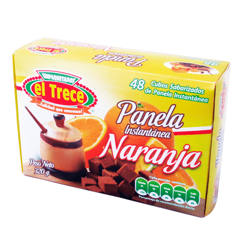 Panela Instantánea Naranja