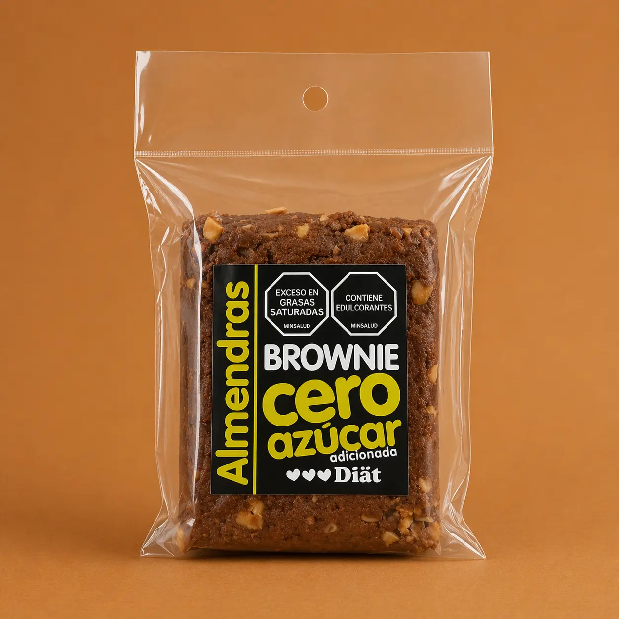 BROWNIE ALMENDRA X 70GR