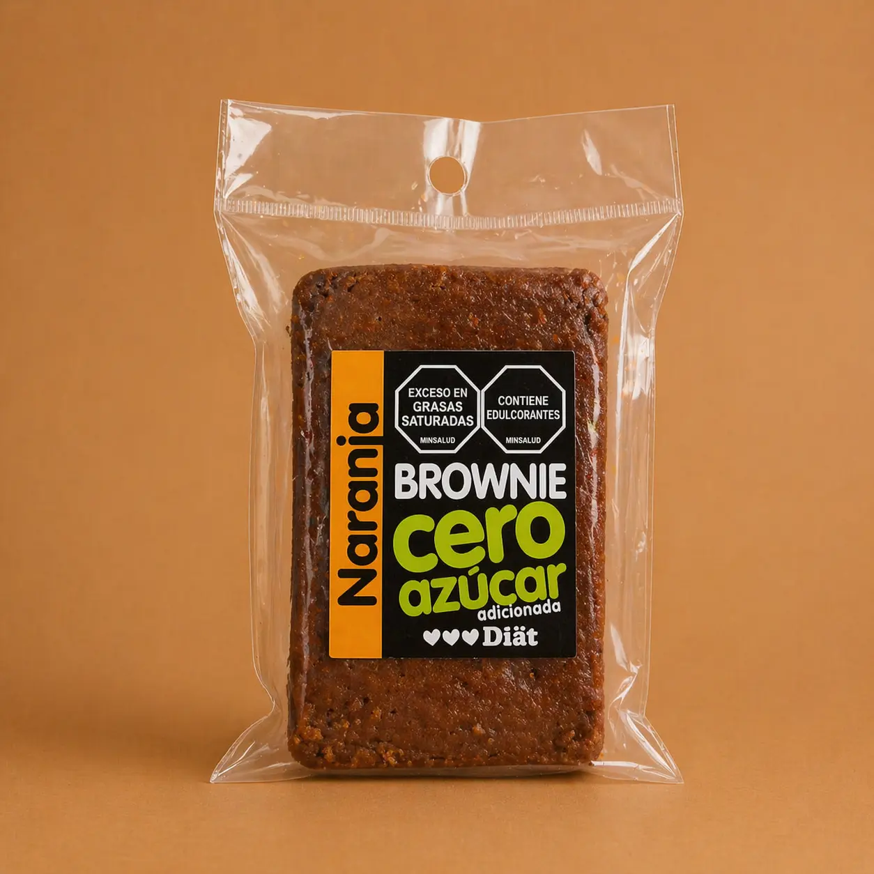 BROWNIE NARANJA X 70GR