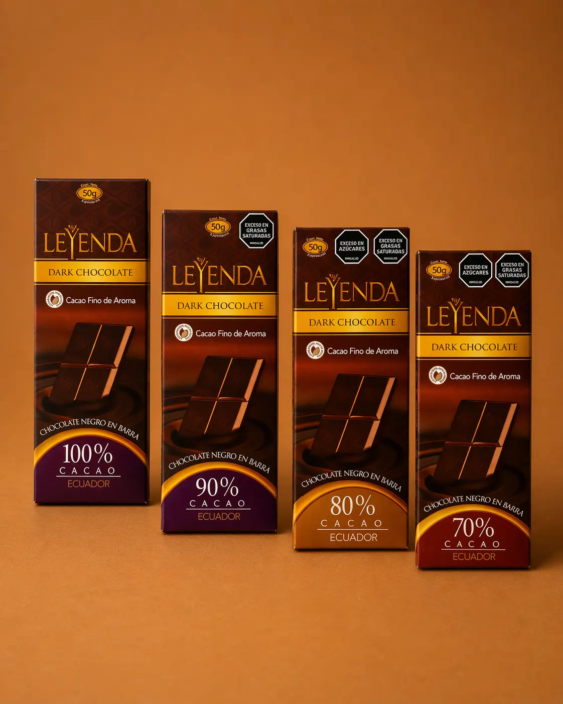 CHOCOLATE LEYENDA NEGRO EN BARRA