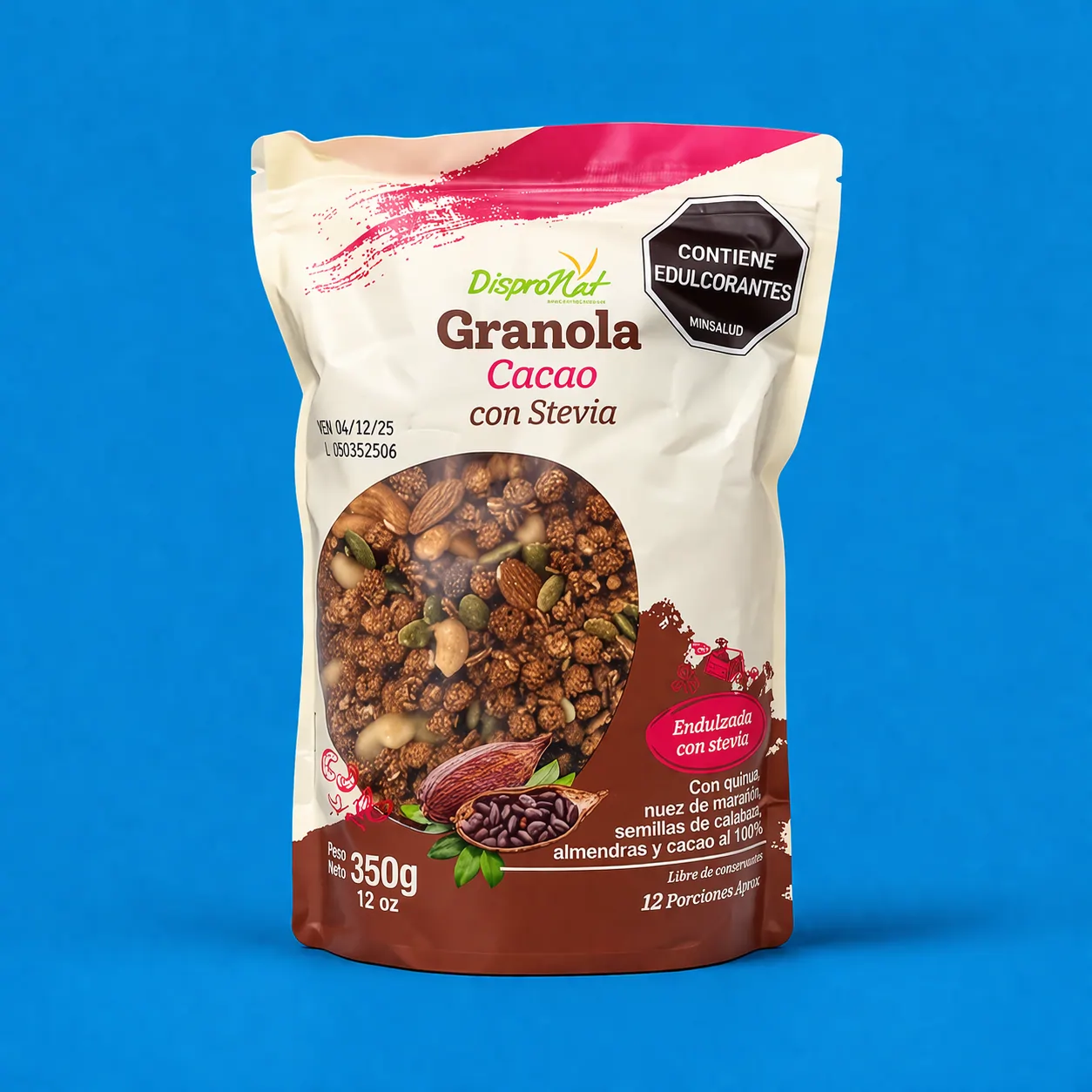 GRANOLA CACAO X 350 GR