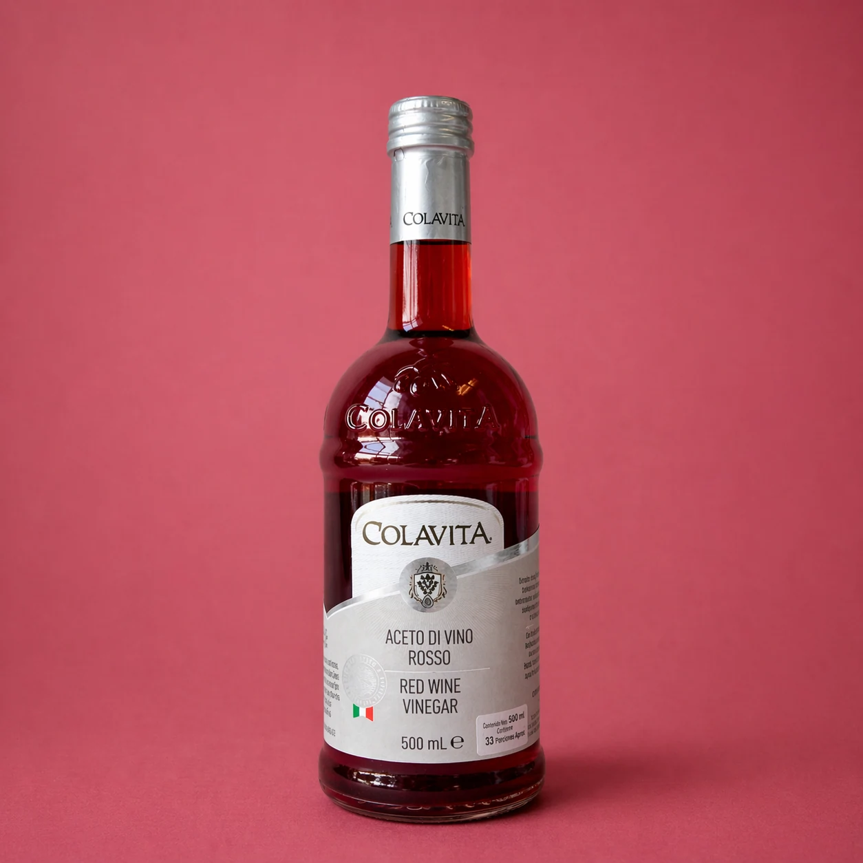 VINAGRE DE VINO ROJO COLAVITA X 500 ML