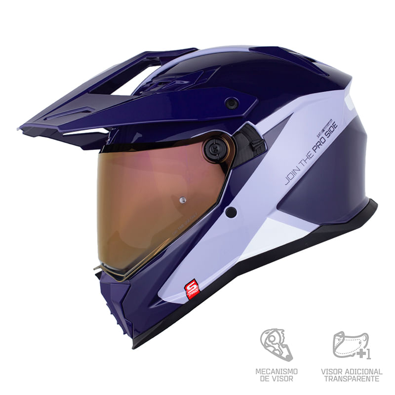 Casco SHAFT PRO MX400 DV Proton