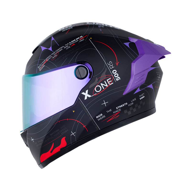 Casco X-ONE X-500 RS Web_lock+