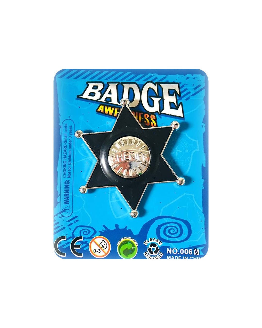 PLACA SHERIFF LY-806