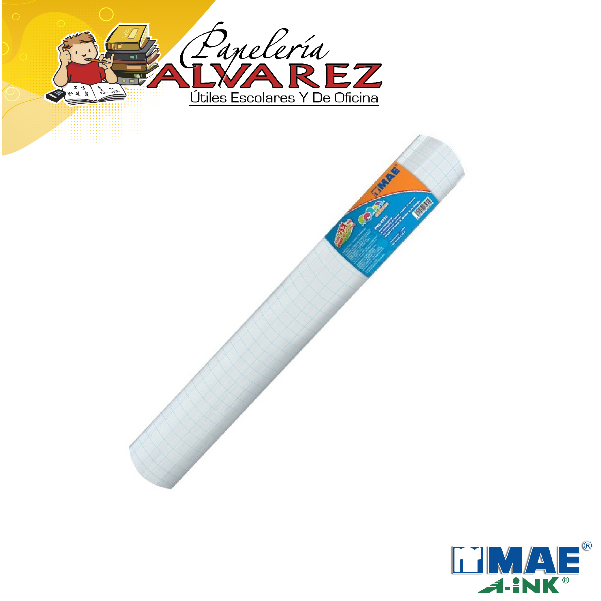 CONTACT A-INK TRANSPARENTE X 20MT
