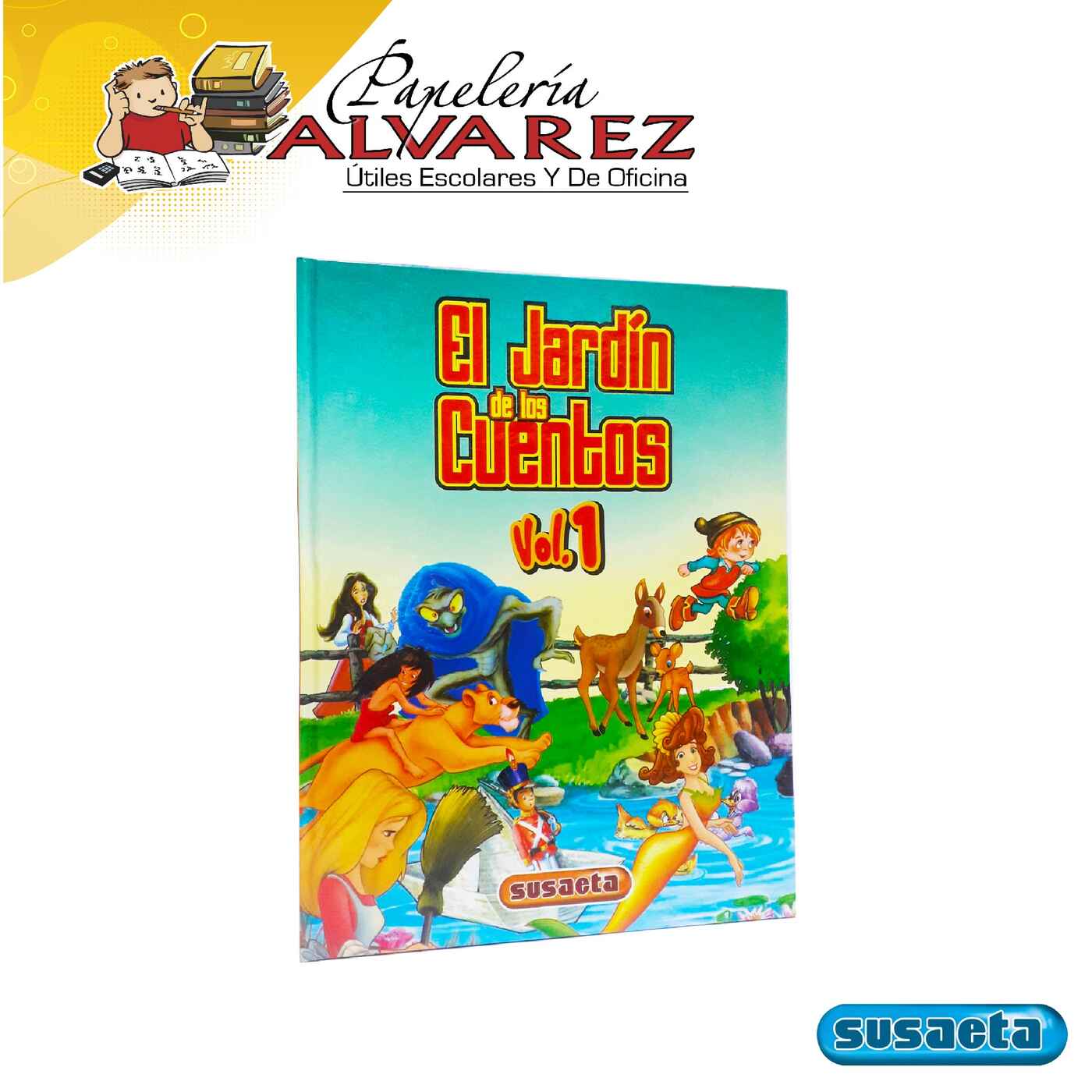 EL JARDÍN DE LOS CUENTOS SUSAETA VOL 1 - VOL2 - PASTA DURA