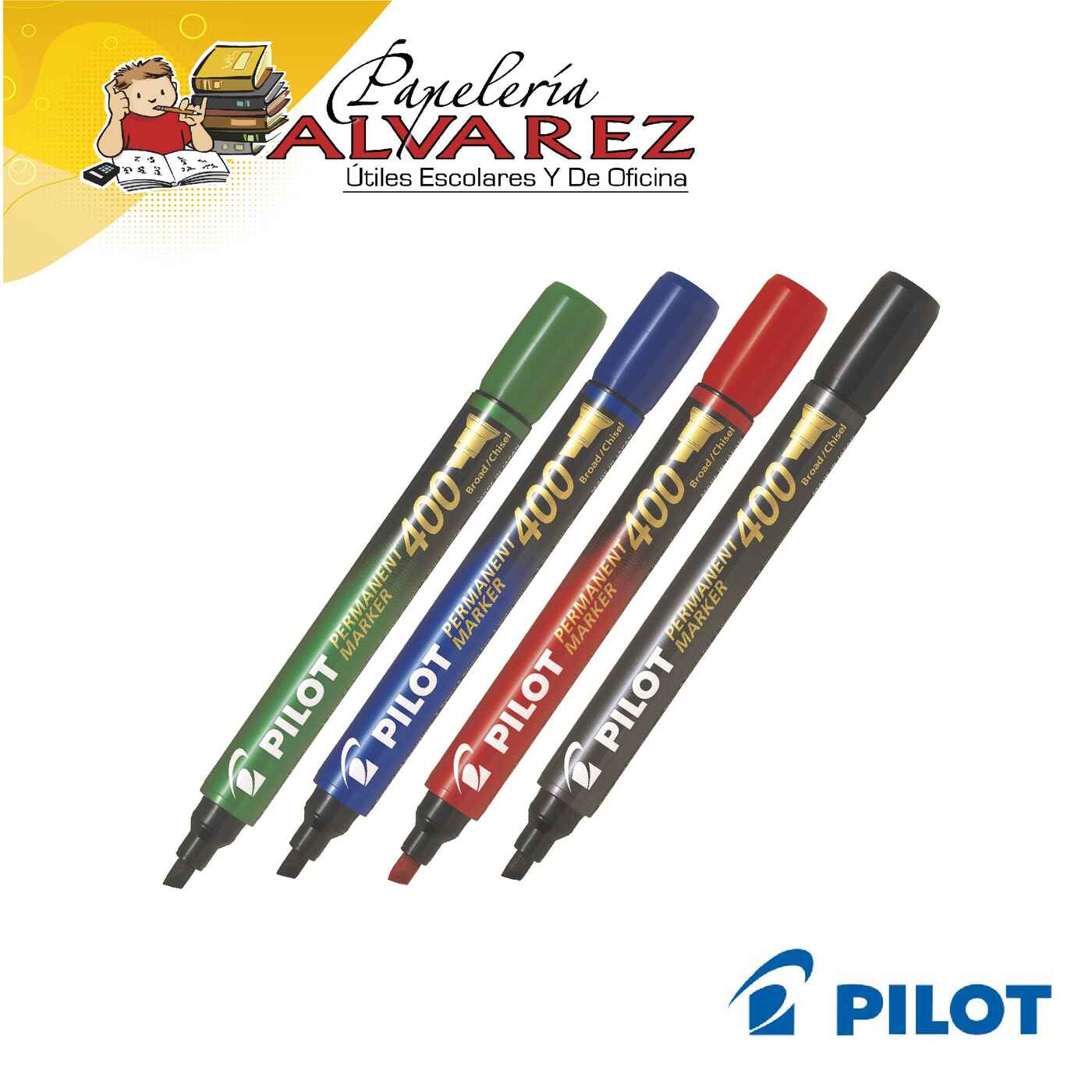 MARCADOR PILOT PERMANENTE SCA - 400