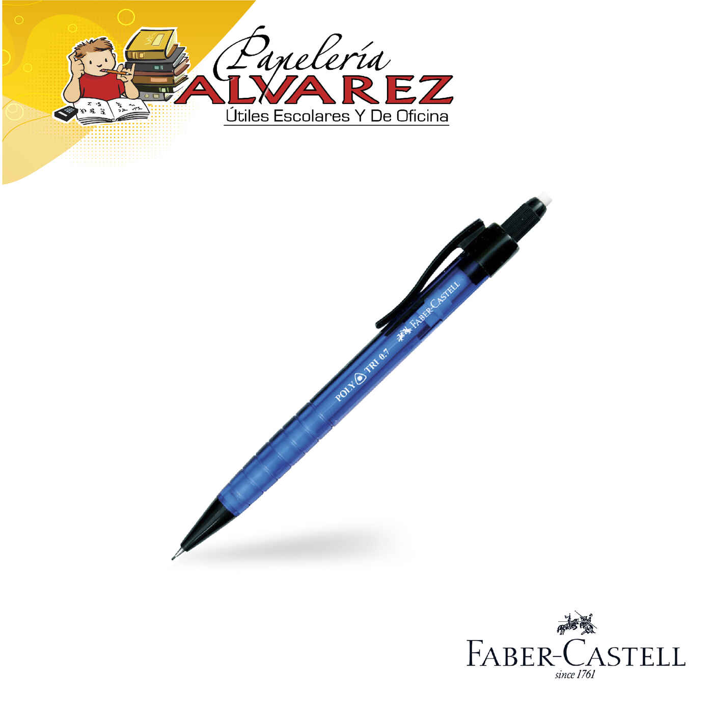 PORTAMINAS FABER CASTELL POLY TRI 0.7