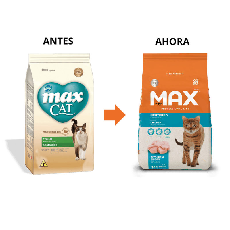 Comida para gato Max Castrados 3Kg