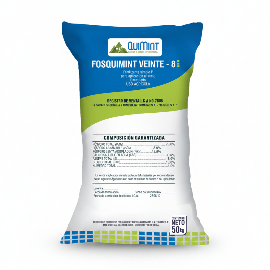 Fosquimint Veinte-8 Granulado X 50 Kg