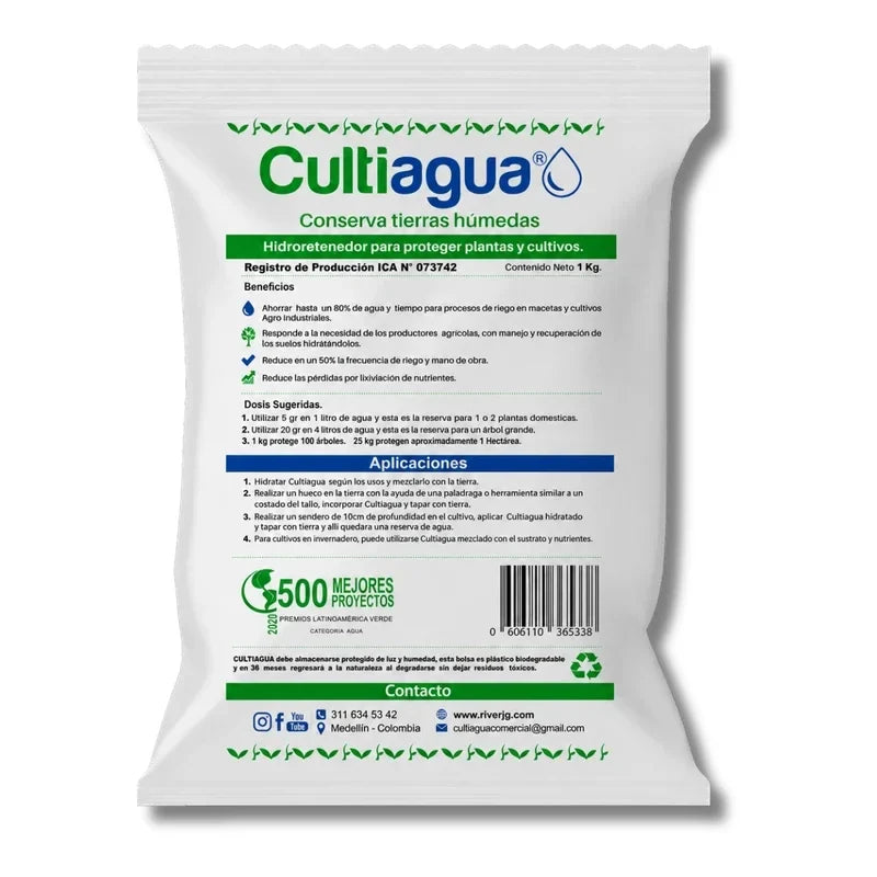 Hidroretenedor Cultiagua 1Kg Agricola