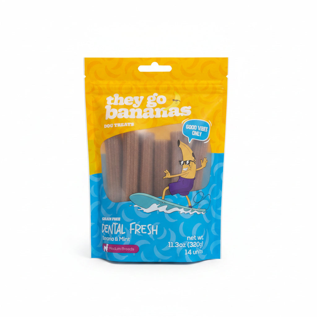 They Go Bananas Dental Fresh Banana y Menta x 320 g